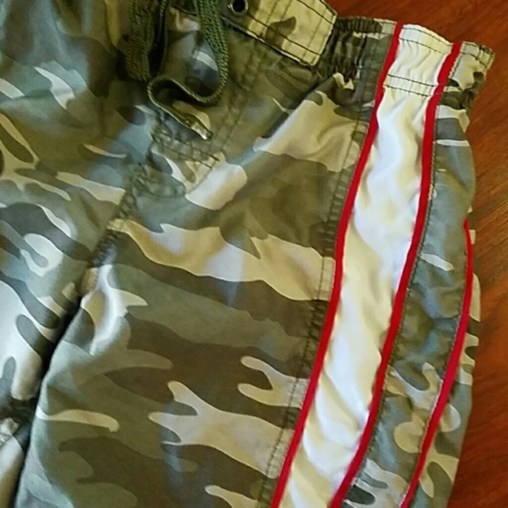 EUC Boys camouflage swim trunks size